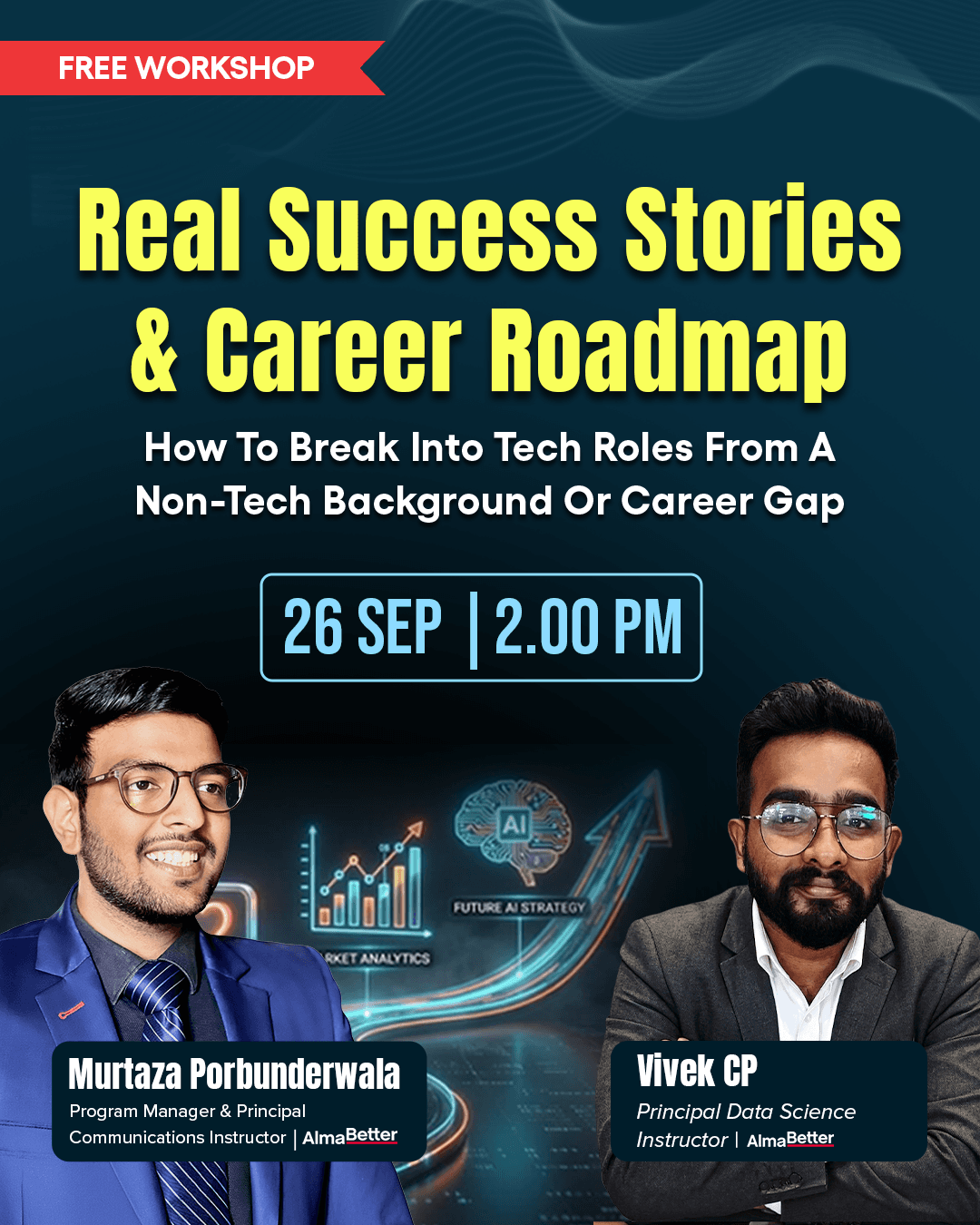 Real Success Stories & Career Roadmap:  How to Break Into Tech Roles from a Non-Tech Background or Career Gap